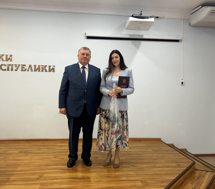 Награждение представителей отраслей телекоммуникационных и цифровых технологий